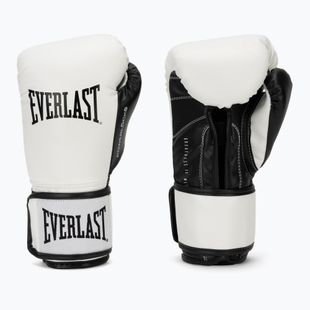 Bokso pirštinės Everlast Powerlock Pro OG H&L Training Glove white/black