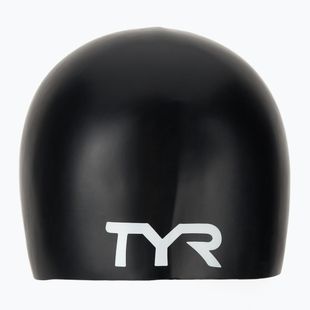 Vaikiška plaukiojimo kepuraitė TYR Wrinkle-Free Silicone black