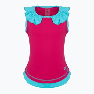 Wilson Competition Tank II vaikų teniso marškinėliai rožinės spalvos WRA807701