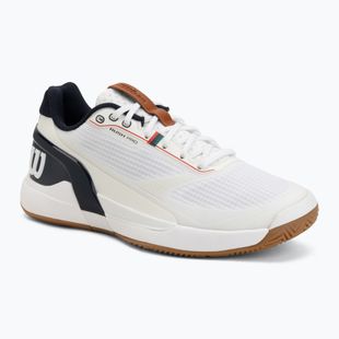 Vyriški teniso batai Wilson Rush Pro 5 white/navy blazer/gum