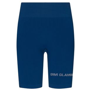 Moterų treniruočių dviratininkai Gym Glamour Push Up Classic Blue 317