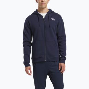 Vyriškas džemperis Reebok Identity SL Fleece FZ vector navy