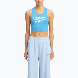 Moteriška treniruočių liemenėlė Reebok Identity Big Logo recovery blue