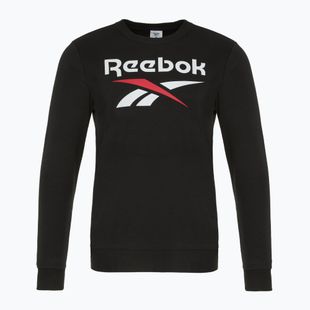 Vyriškas džemperis Reebok Identity Big Logo Fleece Crew black/white/vector red