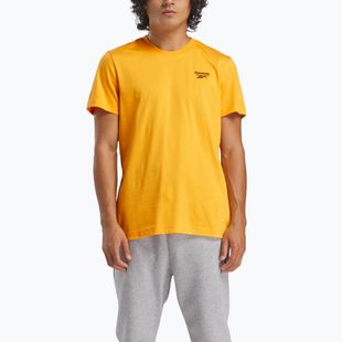 Vyriški marškinėliai Reebok Identity Small Logo Tee electric amber