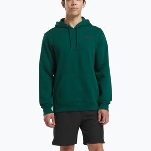 Vyriškas džemperis Reebok Identity Small Logo Fleece collegiate green