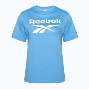 Moteriški marškinėliai Reebok Identity Big Logo Tee recovery blue