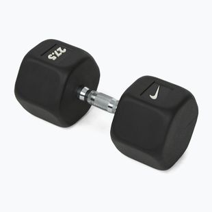 Gumuota hantelė Nike Strength Hex Dumbbell 27,5 kg black/white
