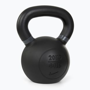 Kettlebell Nike Strength Cast Iron 20 kg juoda/pilka