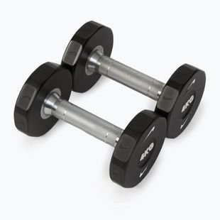 Hanteliai Nike Strength Pro Urethane Dumbbell 2 x 4 kg black/white
