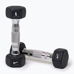 Hanteliai Nike Strength Hex Dumbbell 2 x 1 kg black/white