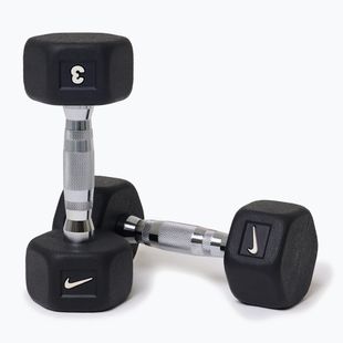 Hanteliai Nike Strength Hex Dumbbell 2 x 3 kg black/white