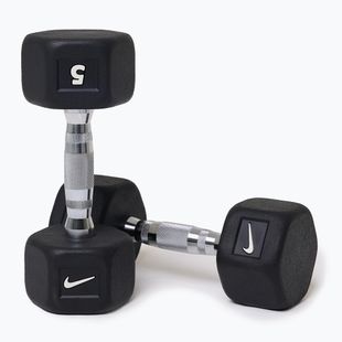 Hanteliai Nike Strength Hex Dumbbell 2 x 5 kg black/white