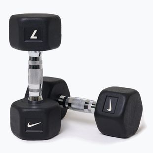 Hanteliai Nike Strength Hex Dumbbell 2 x 7 kg black/white