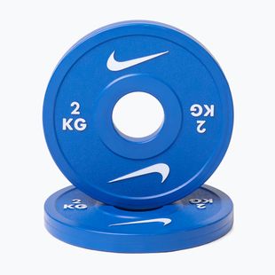 Apkrova Nike Strength Change Plates 2 x 2 kg blue/white