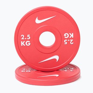 Apkrova Nike Strength Change Plates 2 x 2,5 kg red/white