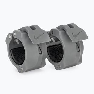 Spaustukai štangai Nike Strength Barbell Collars 2 vnt. grey/black