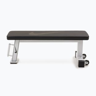 Treniruoklių suoliukas Nike Strength Flat Weight Bench white