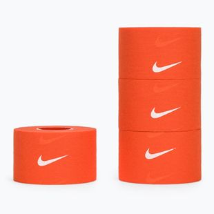 Kohezinis elastinis tvarstis Nike Strenght Athletic Tape orange/white