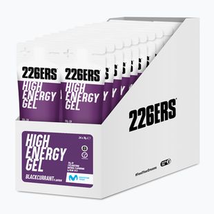 Energetinių gelių rinkinys 226ERS High Energy BCAA 24 vnt. x 76 g Juodieji serbentai