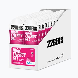 Energetinių gelių rinkinys 226ERS High Energy Salty 24 vnt. x 76 g sūri braškė
