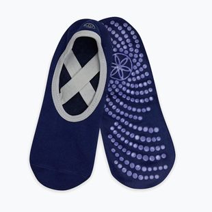 Kojinės Gaiam Grippy Yoga Barre indigo