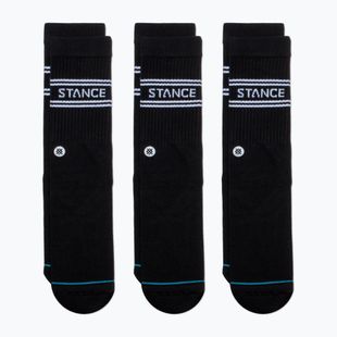 Kojinės Stance Basic Crew 3 poros black