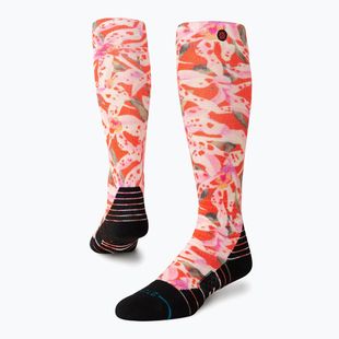 Stance Tubeular Mid Poly Snow tomato slidinėjimo kojinės