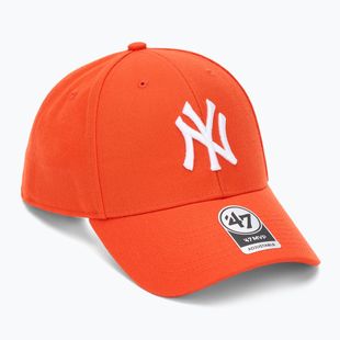 Kepuraitė su snapeliu 47 Brand MLB New York Yankees MVP vibrant orange