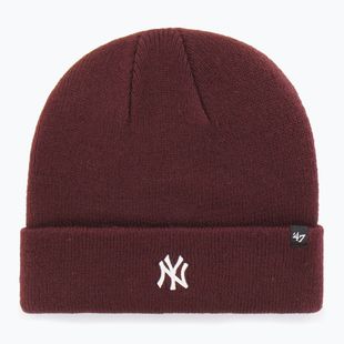 Žieminė kepurė 47 Brand MLB New York Yankees Centerfield dark maroon