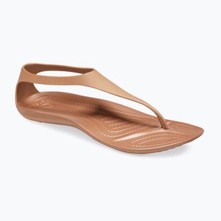Moteriškos šlepetės Crocs Sexi Flip bronze