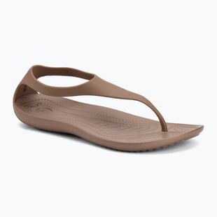 Moteriškos šlepetės Crocs Sexi Flip bronze