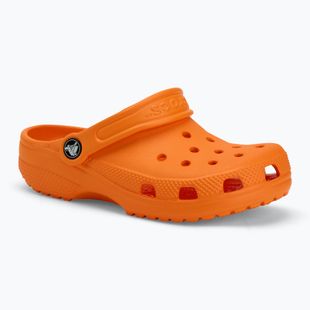 Vaikiškos šlepetės Crocs Classic Clog Kids orange zing