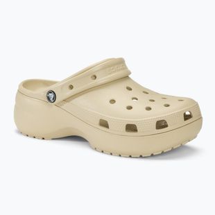 Moteriškos šlepetės Crocs Classic Platform Clog bone