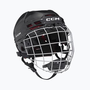 Vaikiškas ledo ritulio šalmas CCM Tacks 70 Combo black