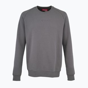 Vyriškas džemperis CCM Core Fleece Crew dark grey heather
