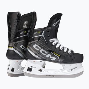 Vaikiškos ledo ritulio pačiūžos CCM Tacks XF70 JR black
