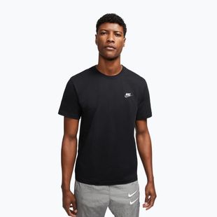 Vyriški marškinėliai Nike Sportswear Club black/white/dark grey