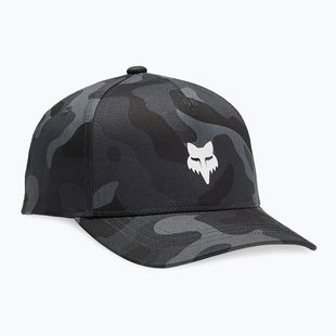 Vaikiška kepuraitė su snapeliu Fox Racing Camo 110 Sb Jr black camo
