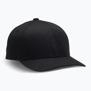 Vaikiška kepuraitė su snapeliu Fox Racing Fox Head 110 Snapback Jr black/black