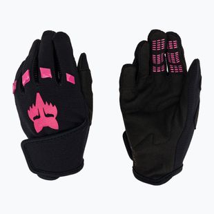 Vaikiškos dviračių pirštinės Fox Racing Kids Dirtpaw Jr black/pink