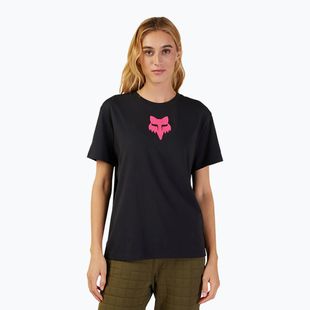 Moteriški marškinėliai Fox Racing Fox Head black/pink