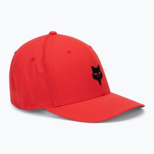 Vyriška kepuraitė su snapeliu Fox Racing Fox Head Select Flexfit Hat flame red