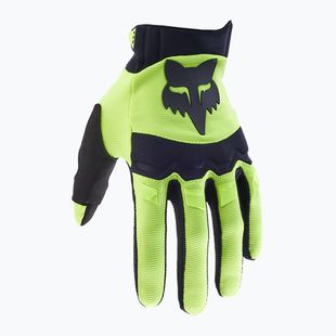 Vyriškos dviratininkų pirštinės Fox Racing Dirtpaw fluorescent yellow