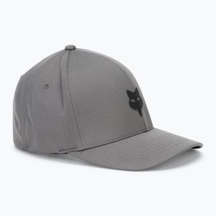 Vyriška kepuraitė su snapeliu Fox Racing Fox Head Tech Flexfit Hat steel grey