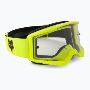 Dviračių akiniai Fox Racing Main Core fluorescent yellow/clear