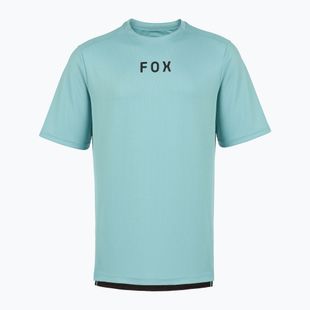 Vyriški dviračių marškinėliai Fox Racing Ranger Wordmark vintage wash blue