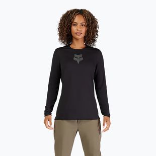 Moteriški dviračių marškinėliai ilgomis rankovėmis Fox Racing Ranger Fox Head W black