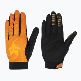 Vyriškos dviračių pirštinės Fox Racing Ranger Frequency tangerine