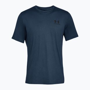 Vyriški marškinėliai Under Armour Sportstyle Left Chest academy/black